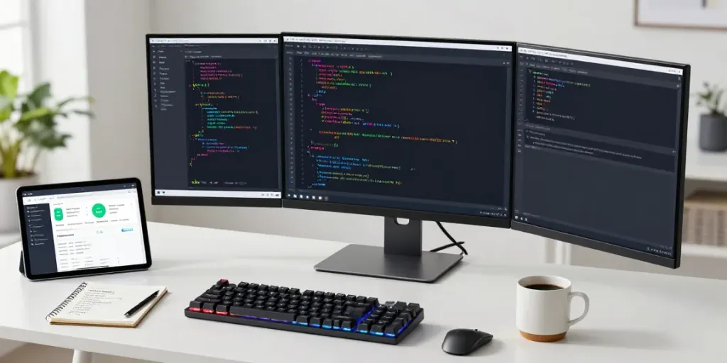 cheap .co.uk domains registration in a modern tech workspace